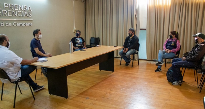 El Intendente se reunió con referentes de movimientos sociales   