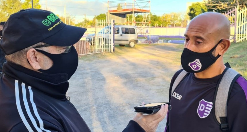 LAUREANO TELLO :  CREO QUE MEJORAMOS MUCHO EN EL SEGUNDO TIEMPO