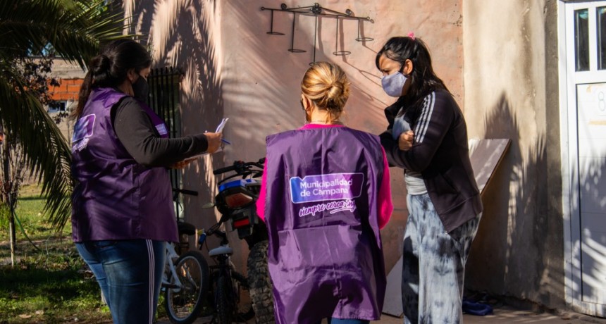 El programa municipal “Detectar Educación” llegó a Las Praderas