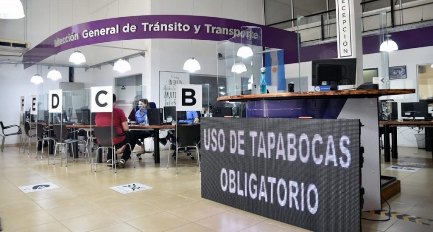 La oficina de Tránsito implementará un sistema de burbujas en la atención a los vecinos