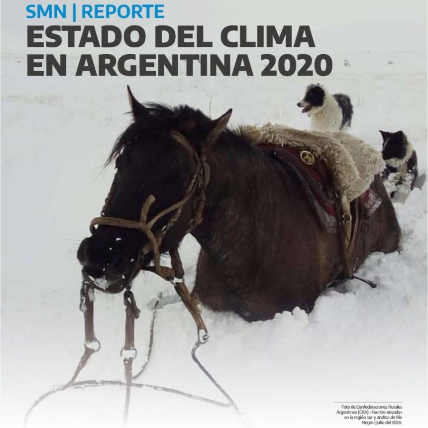 Presentamos el Estado del Clima en Argentina 2020