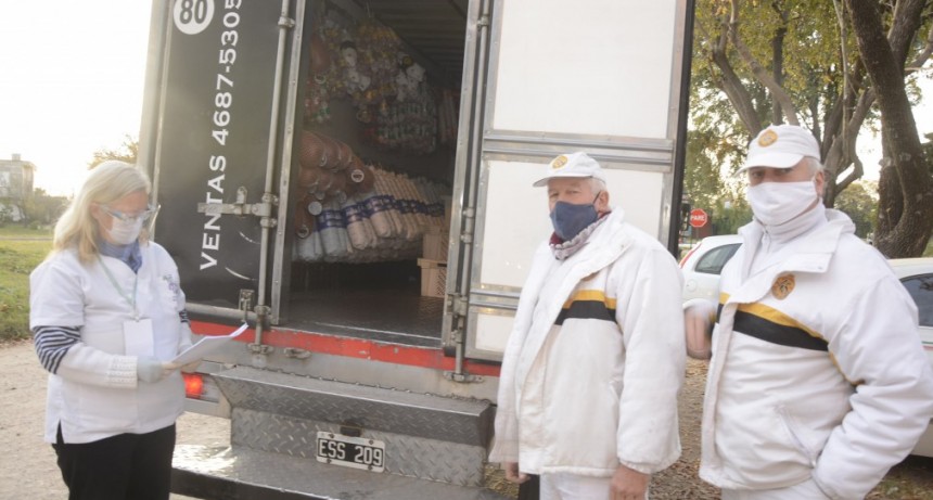 Controlan más de 1.000 camiones al mes en el puesto de abasto 