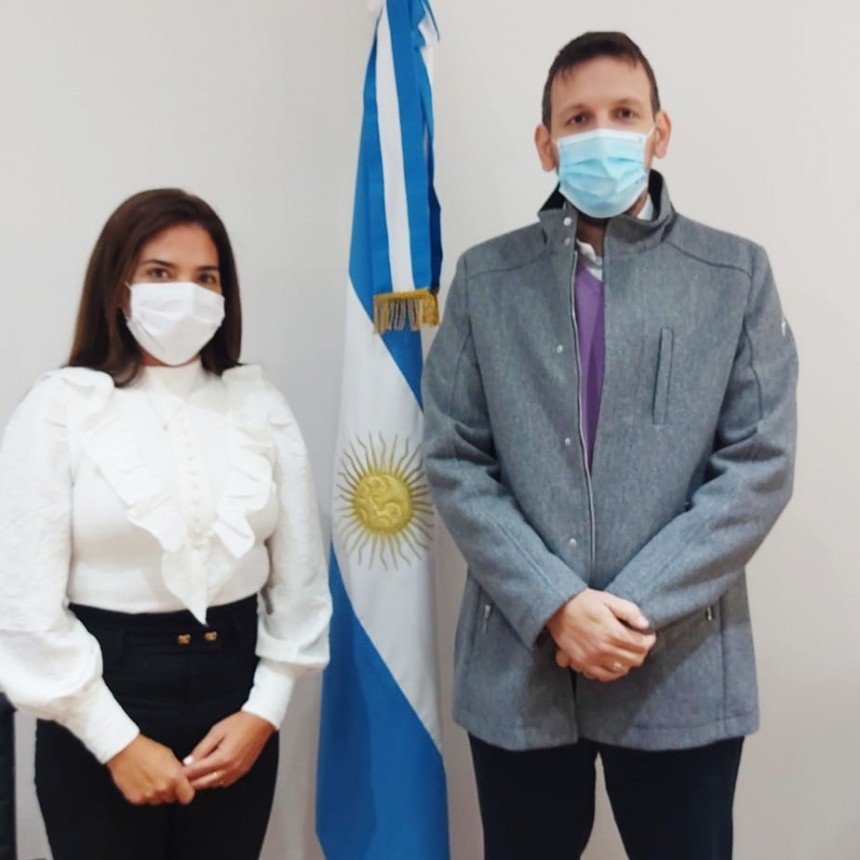 Sol Calle se reunió con el Presidente del Banco Provincia