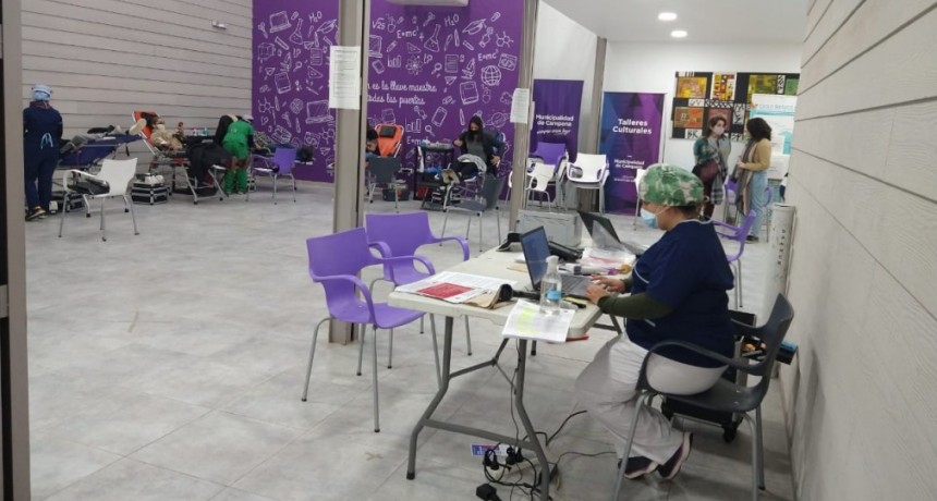  El Municipio acompañó la Campaña de Donación de Sangre del Hospital Garrahan