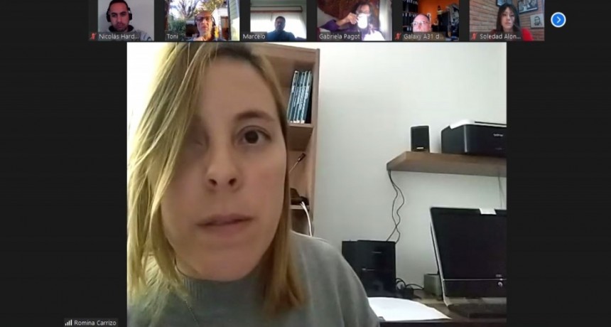 Romina Carrizo y Soledad Alonso se reunieron con vecinos de Cardales 