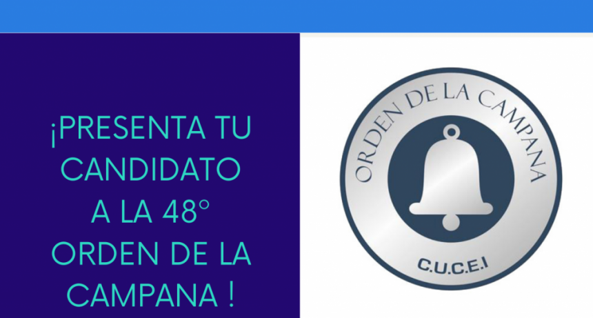 ORDEN DE LA CAMPANA: CONVOCAMOS A LA COMUNIDAD