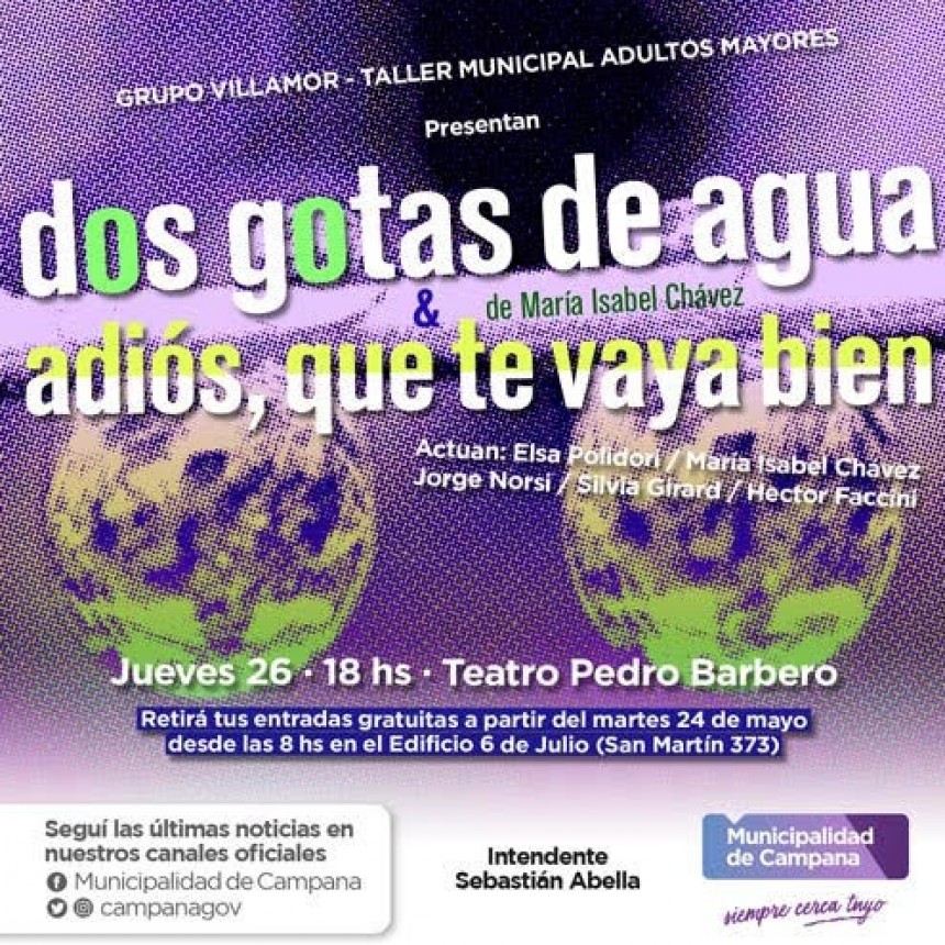 El grupo “Villamor” se presentará en el teatro Pedro Barbero