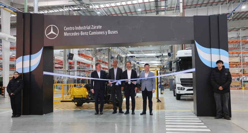 Mercedes-Benz Camiones y Buses Argentina inaugur&oacute; el  Centro Industrial Z&aacute;rate 