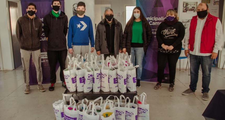 “Soy joven soy voluntario” ahora también asiste a merenderos y comedores