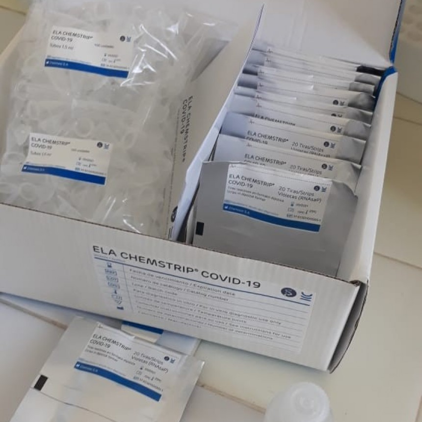 HOSPITALES PÚBLICOS DE LA PROVINCIA CUENTAN CON LOS TEST DE DIAGNÓSTICO RÁPIDO DE CORONAVIRUS