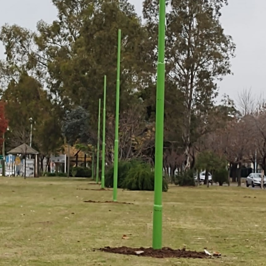 Refuerzan la seguridad en los barrios Siderca Verde y Azul con nuevas luminarias 