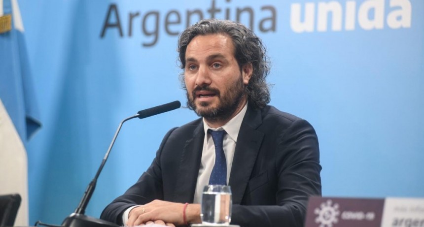 CAFIERO ENTREGÓ SU INFORME AL SENADO CON EJE EN LA AYUDA POR LA SEGUNDA OLA DE COVID-19