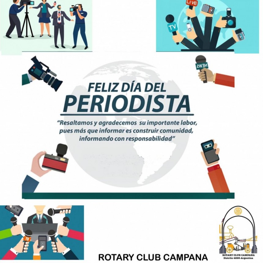 SALUTACIONES EN NUESTRO DIA DEL PERIODISTA