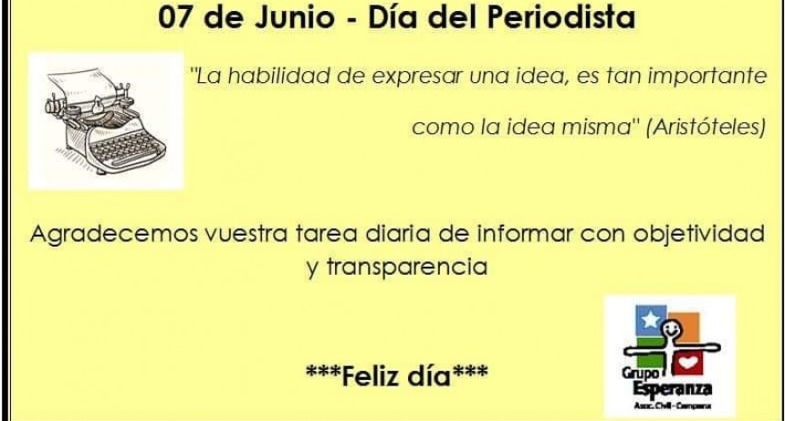 GRACIAS GRUPO ESPERANZA