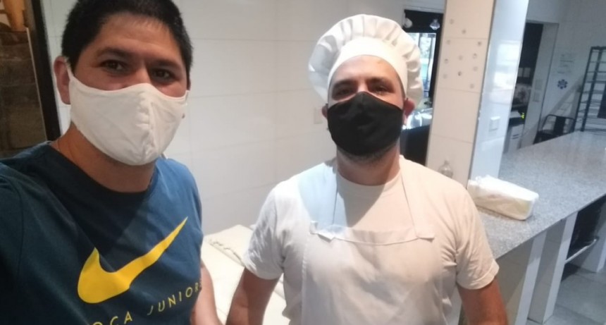 La peña de Boca celebra el Día del Padre