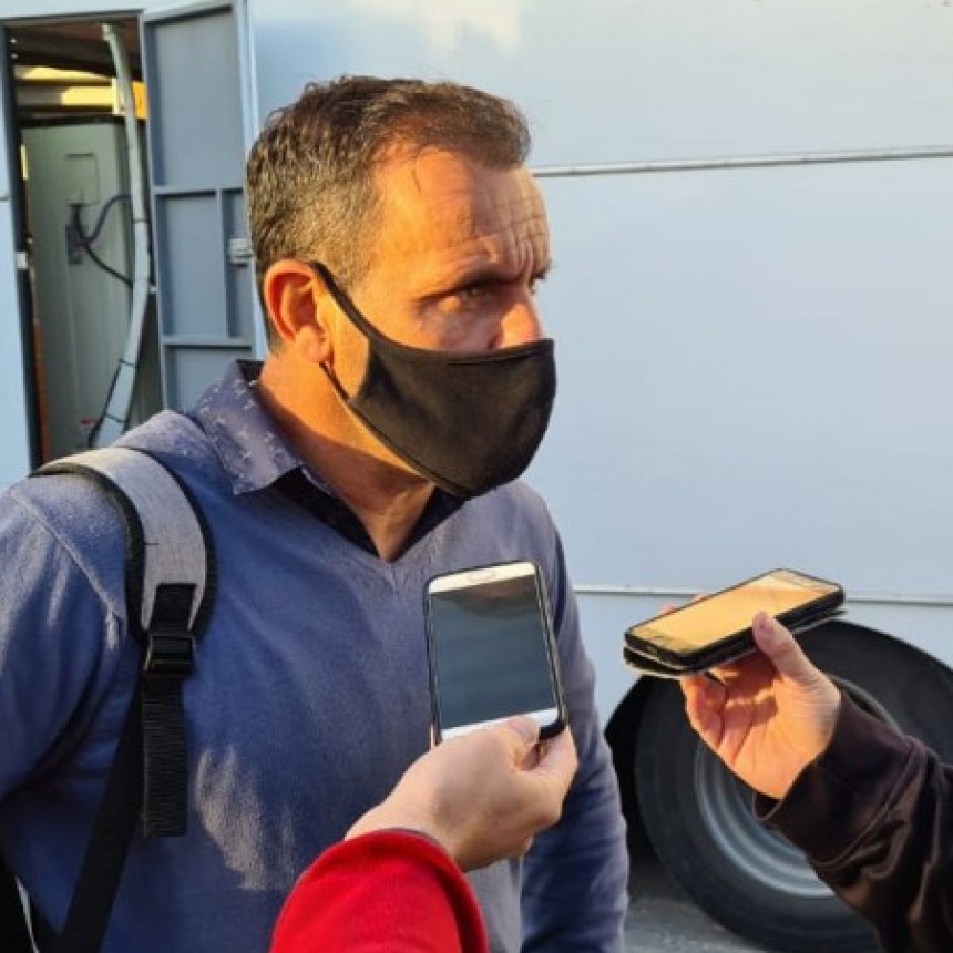 MARCELO FRANCHINI :  ESTAMOS TRATANDO DE ADAPTARNOS AL REDUCIDO PLENTEL QUE TENEMOS