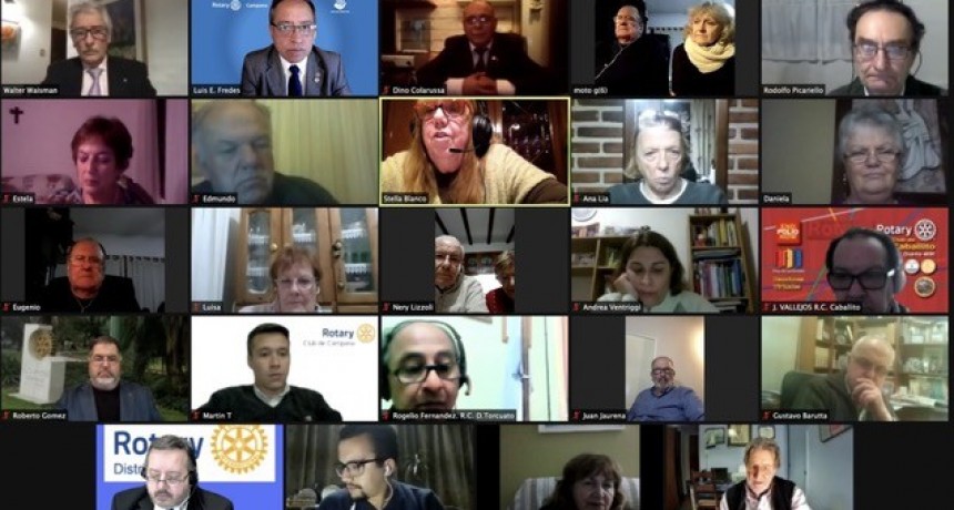 ROTARY CLUB CAMPANA Reunión de Cambio de Autoridades en Rotary Club Campana