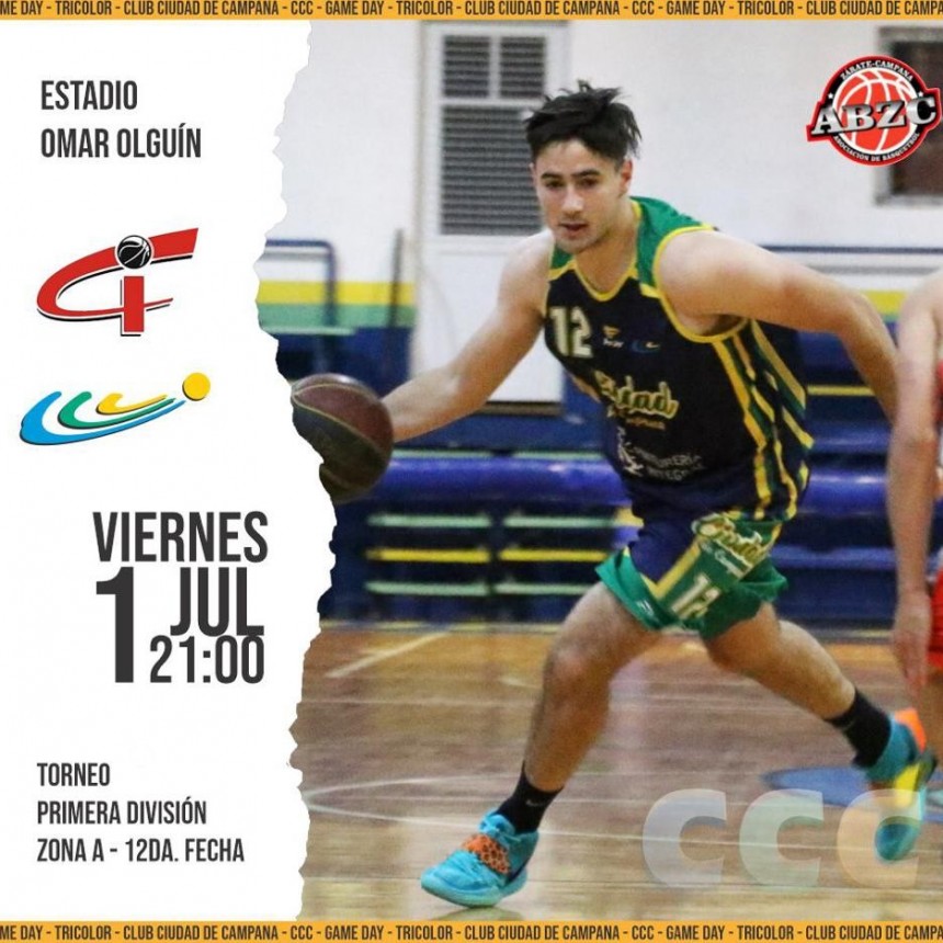 Ciudad de Campana visita este viernes al puntero Independiente