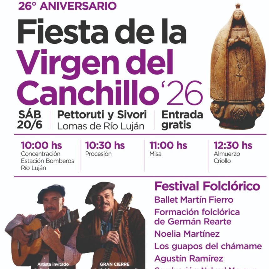 Campana celebra este s&aacute;bado la Fiesta de la Virgen del Canchillo