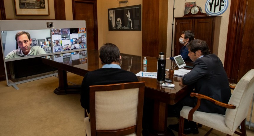 Kicillof evaluó con intendentes del AMBA la nueva etapa de aislamiento social