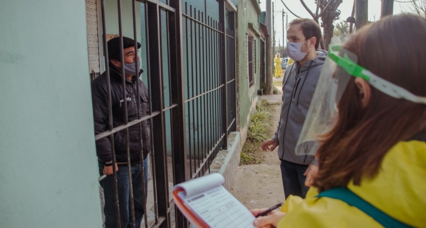 El Intendente encabezó un operativo de rastrillaje en Santa Lucía
