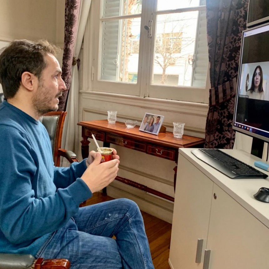 El Intendente compartió una charla de política y gestión con la ex gobernadora Vidal