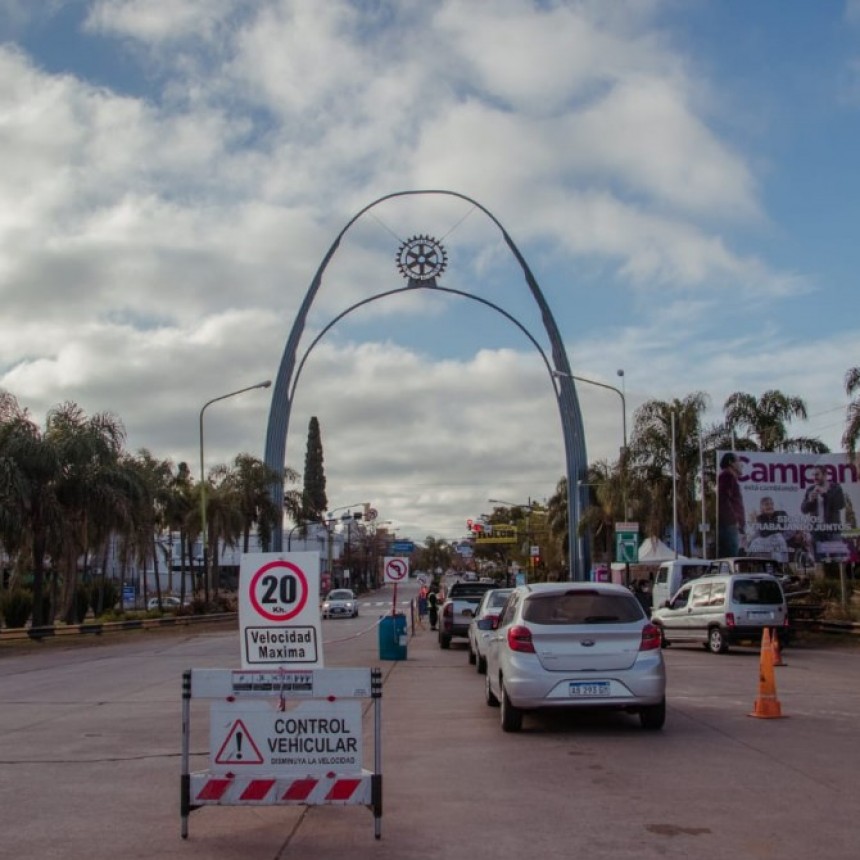 Destacaron la importancia de los retenes y controles para que haya menor movilidad urbana 