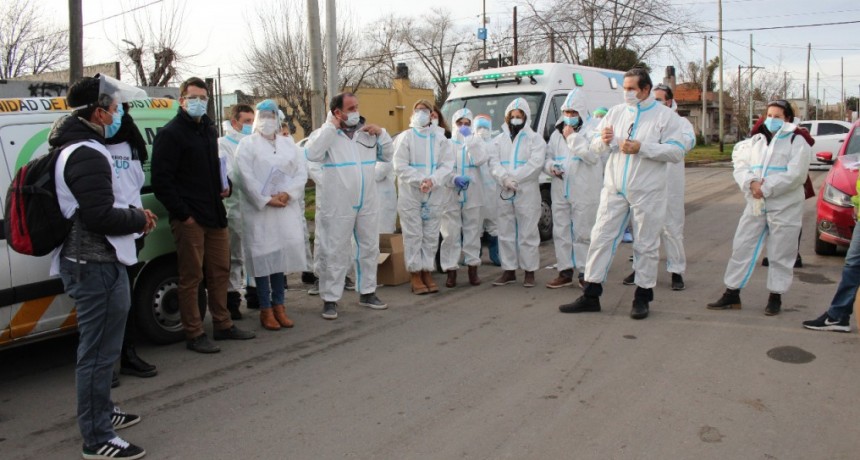  Salud articuló con el municipio de Dolores el Primer Operativo Detectar para contener los casos de COVID-19