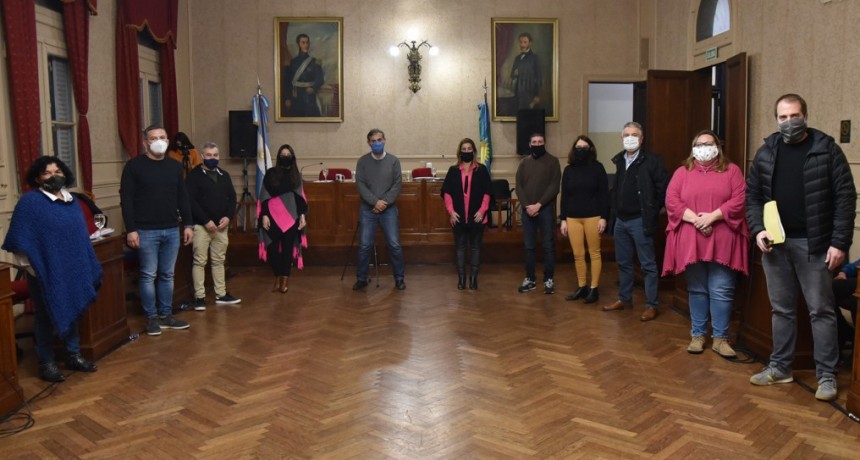 Los concejales de Juntos por el Cambio destacaron el trabajo del Municipio en Santa Lucía