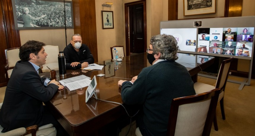 Kicillof encabezó una mesa de trabajo con el sector agropecuario para la prevención del delito rural