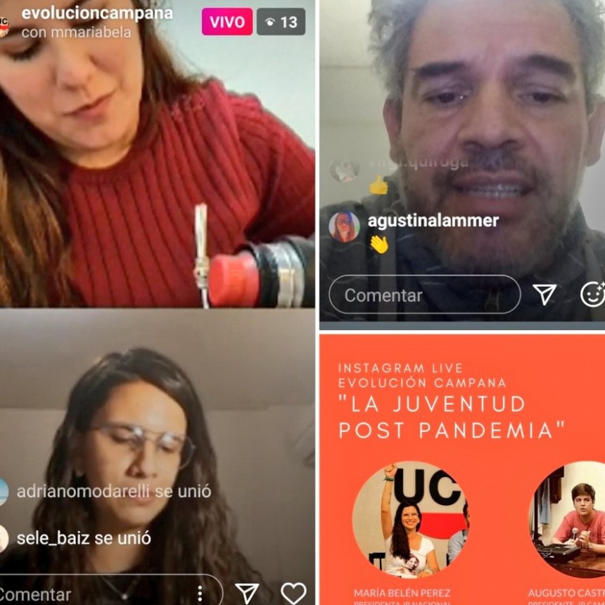 Evolución dialogó con la Presidente de la Juventud Radical Nacional Maria Belén Perez