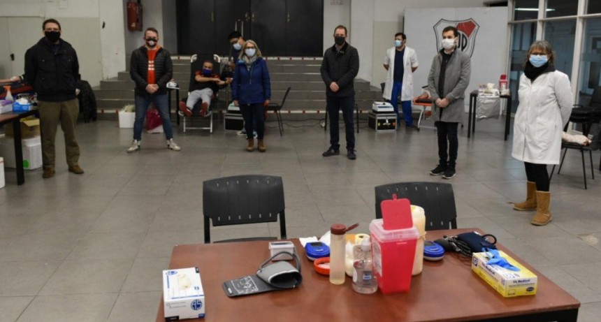 Gran éxito en la jornada de donación voluntaria de sangre en el Monumental