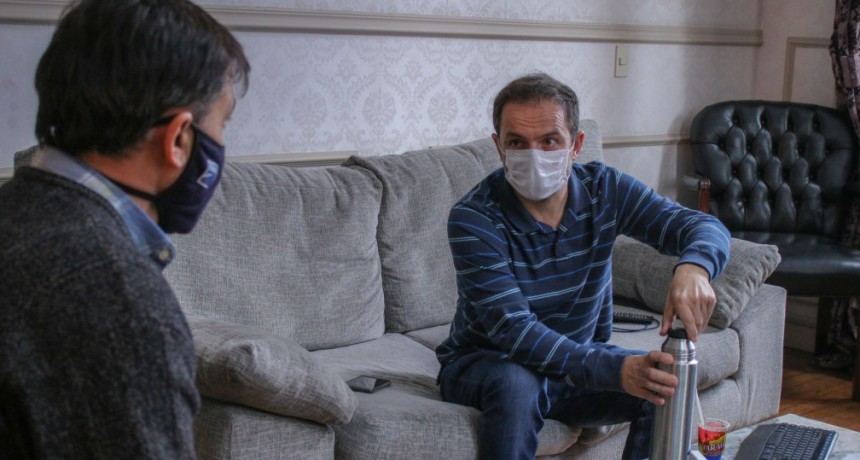 Abella se reunió con el nuevo Gerente de EDEN