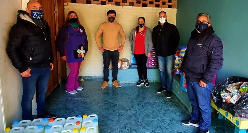 Importante donación al Hogar de Niños Nuestra Señora de Lourdes