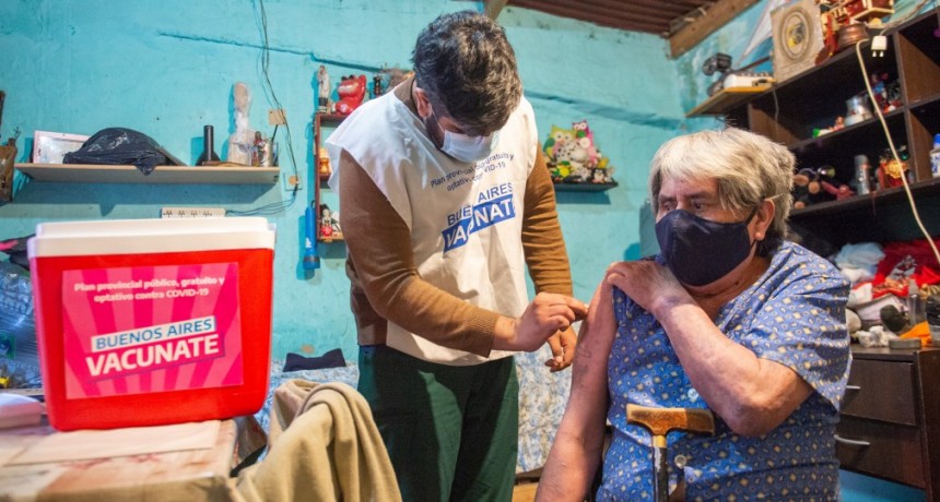 65 mil bonaerenses fueron inmunizados sin turno previo durante las jornadas provinciales de vacunación 