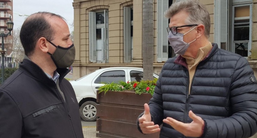 Axel Cantlon  y Leonel Delgado trataron el conflicto por el desarrollo de Cardales Chico