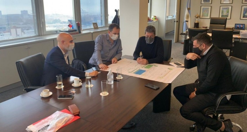   El Intendente se reunión con el ministro de Turismo y Deporte de la Nación 