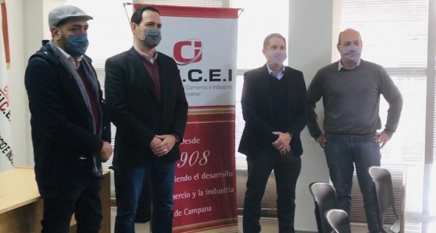 OCTAVIO LAGAR : recibimos la visita del senador Gabino Tapia