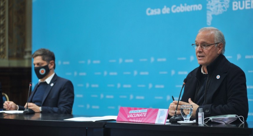 La Provincia anunció la vacunación libre para mayores de 30 años y que el área metropolitana ingresó en fase 4 