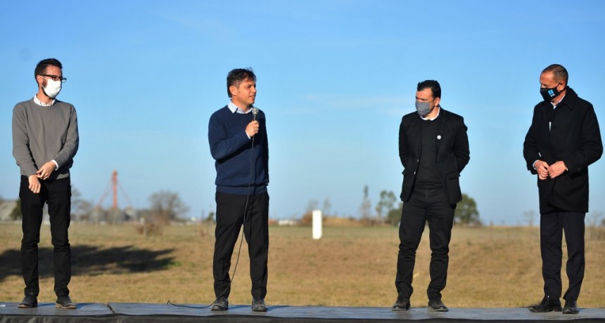 Kicillof: Las obras hay que empezarlas y terminarlas, no nos gustan las cosas a medias 