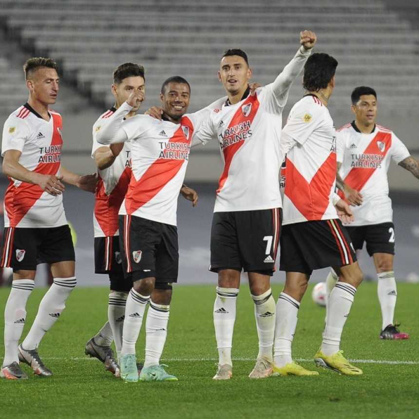 Gran triunfo de River Plate ante Unión de Santa Fe
