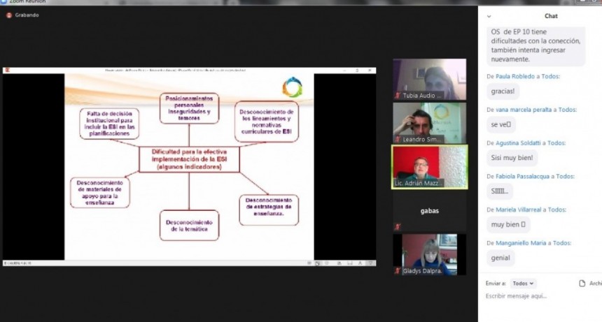 Educación : El Grupo AcercaRSE continúa con el ciclo de capacitación para docentes