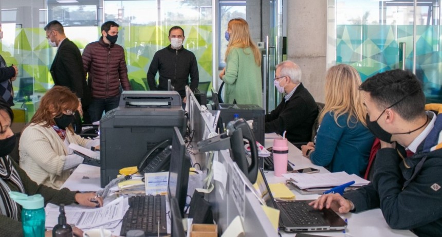 El Intendente destacó el trabajo de la Secretaría de Ingresos Públicos 
