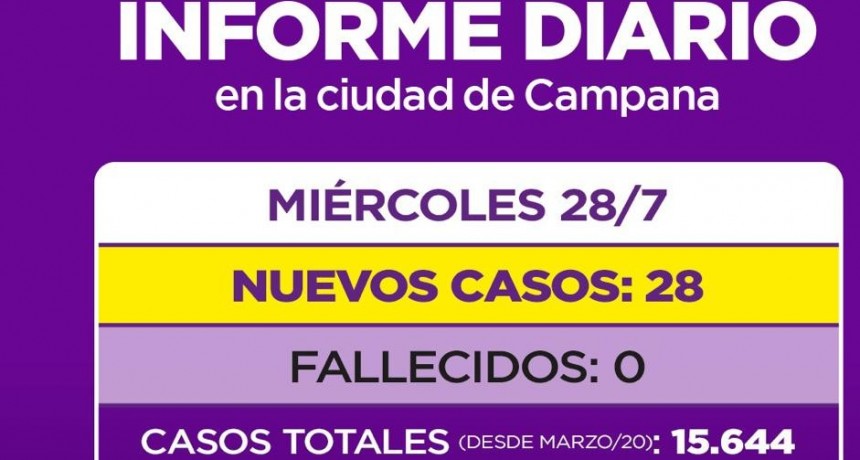 INFORME DE LA SECRETARIA DE SALUD DE LA MUNICIPALIDAD DE CAMPANA