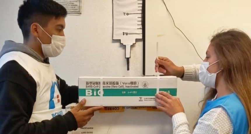 Llegaron 5900 dosis de Sinopharm