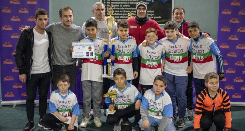 El Intendente acompañó la entrega de premios del Baby Fútbol
