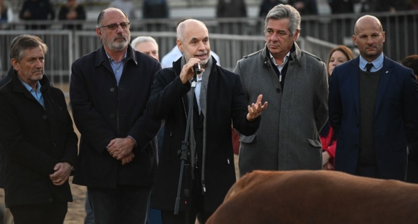 Rodríguez Larreta en La Rural:  quien siembra, siembra con un impuesto y cosecha con otro, es imposible así