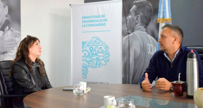 ALONSO SE REUNIÓ CON EL SUBSECRETARIO DE DEPORTES JAVIER LOVERA