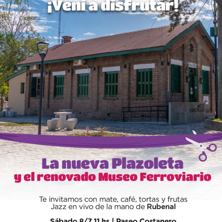 Este sábado se inaugurarán dos nuevos espacios en la Nueva Costanera