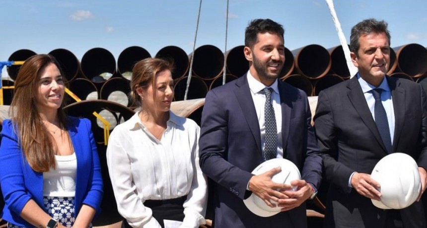 Alejo Sarna: “Junto a Sergio Massa despachamos el primer tubo y hoy lo hicimos realidad”